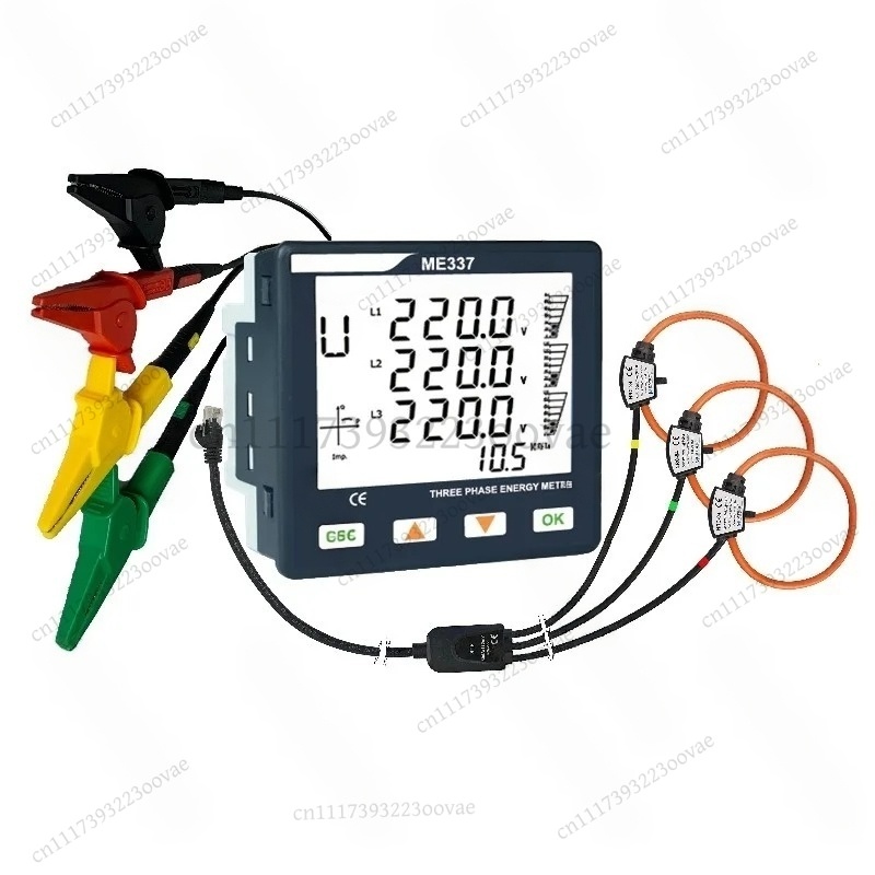Energy Monitor Meter - LF_Smart Power Quality Meter RS485 Rogowski