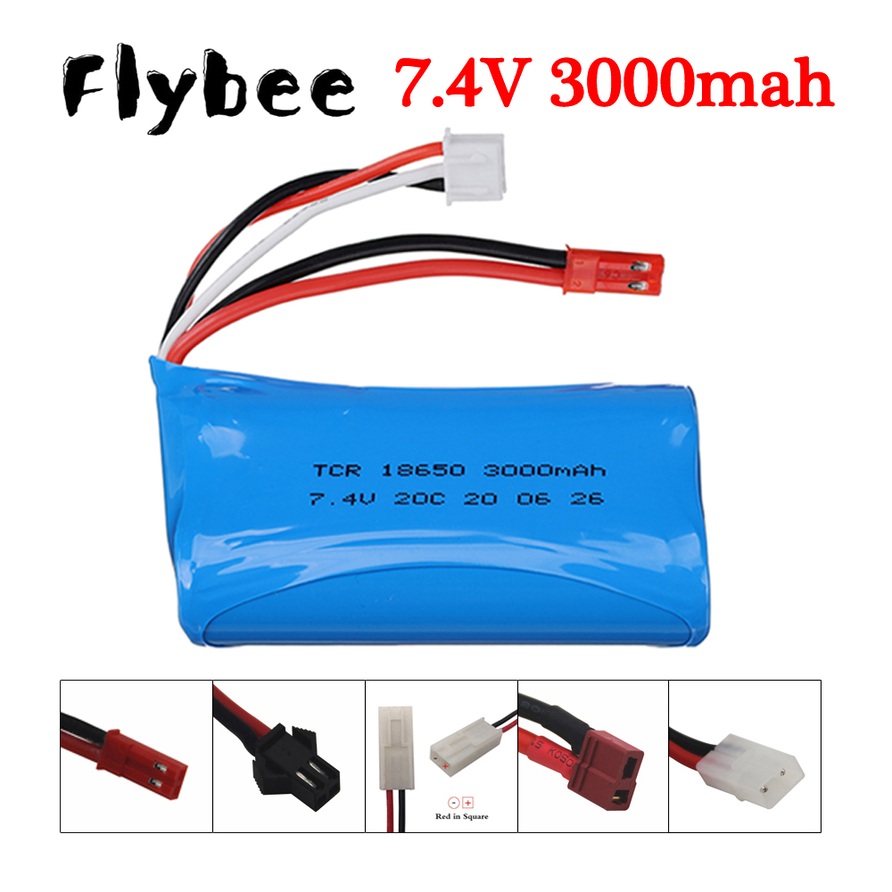 Lithium Battery 12V - 7.4 V 3000 MAh Li-ion 18650