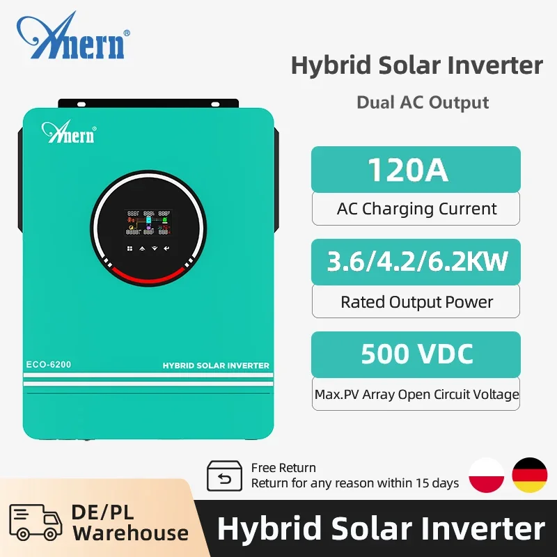 Charge Controller Solar - Solar Off Grid Inverter Hybrid 3600W