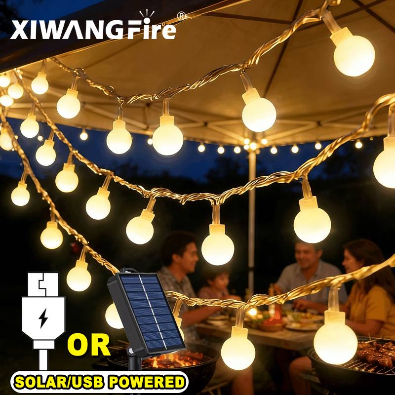 3-10M Solar/USB/Battery String - đánh giá và giá Solar Lamp
