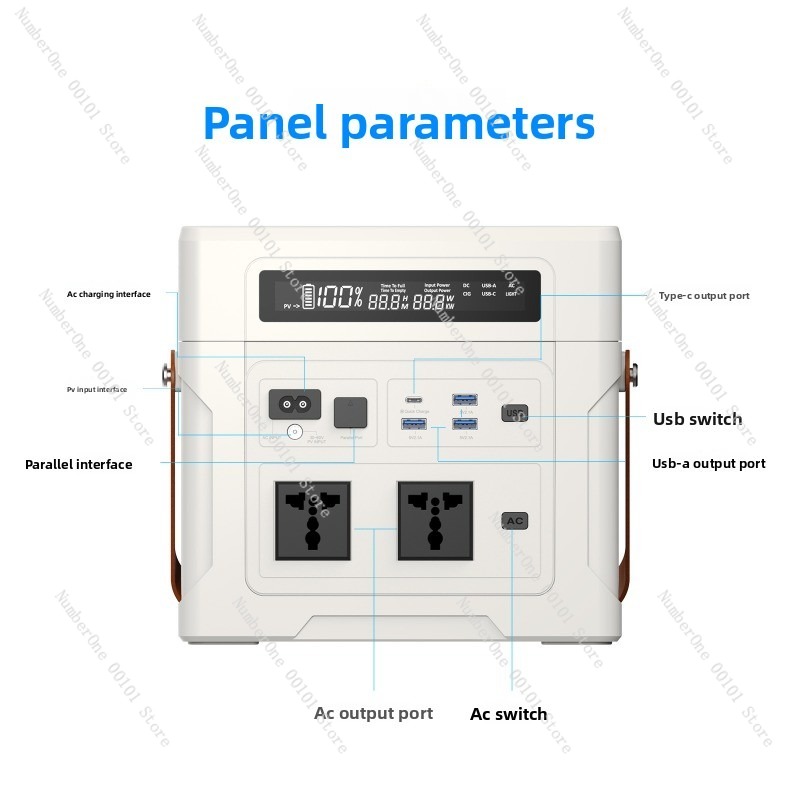 Portable 1000W Outdoor Power S - đánh giá và giá Outdoor Power Station