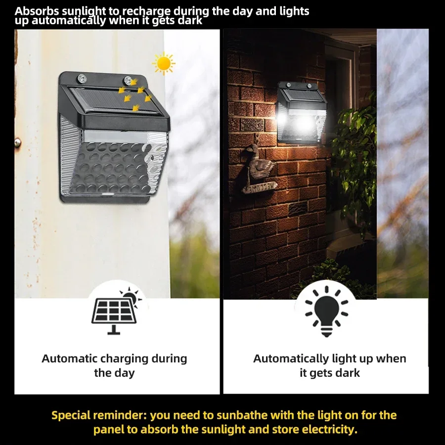 LED Solar Light PIR Motion Sen - đánh giá và giá Solar Lamp