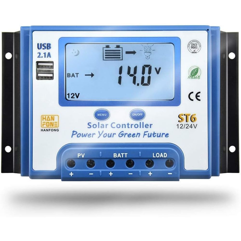 60A Solar Charge Controller 12 - đánh giá và giá Charge Controller Solar
