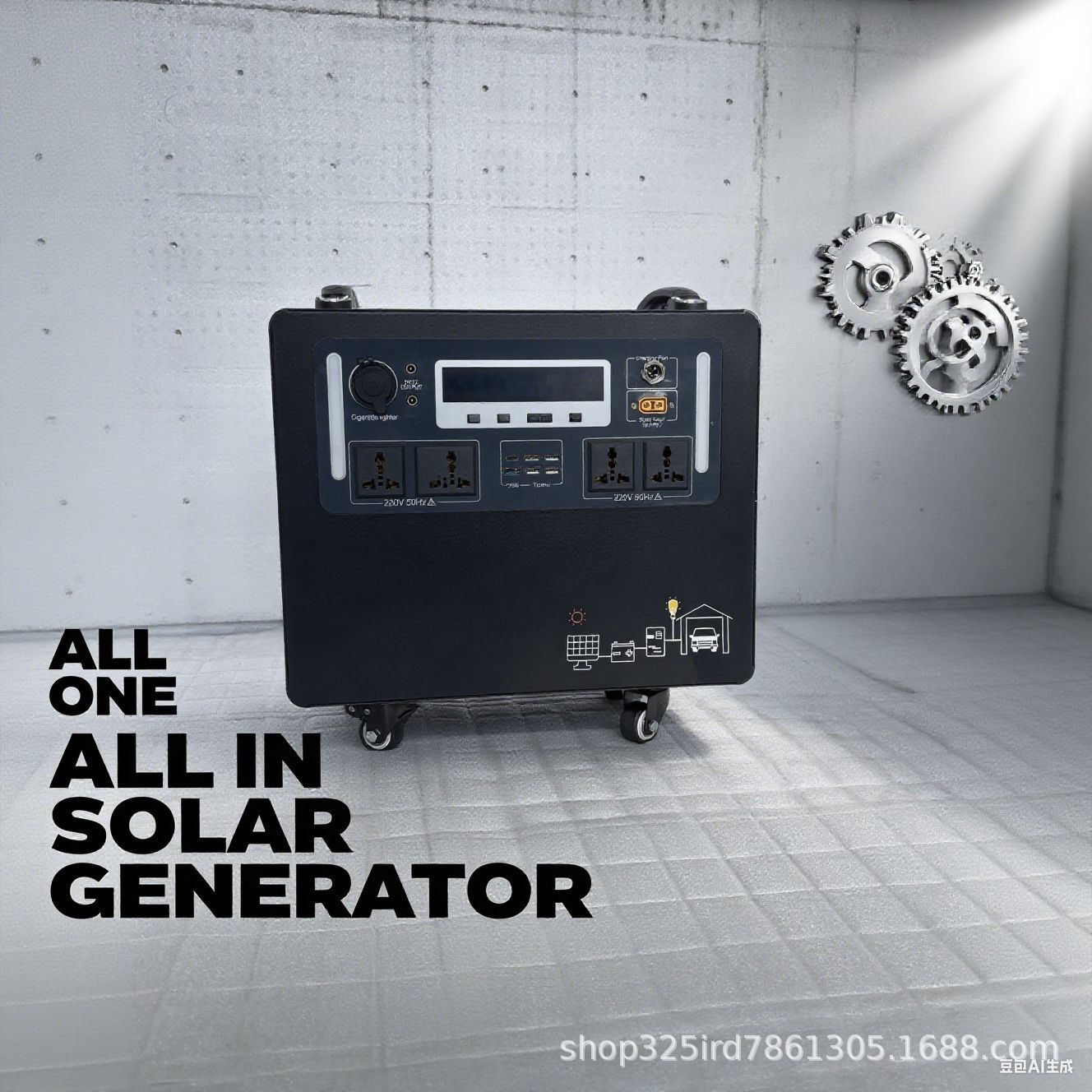Home energy storage power supp - đánh giá và giá Solar Generator