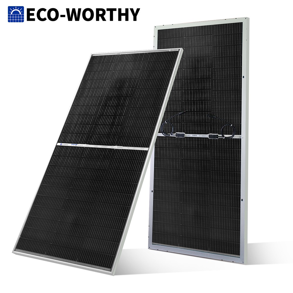 ECO-WORTHY 195W N-Type 18BB Bi - đánh giá và giá Solar Panel 200W