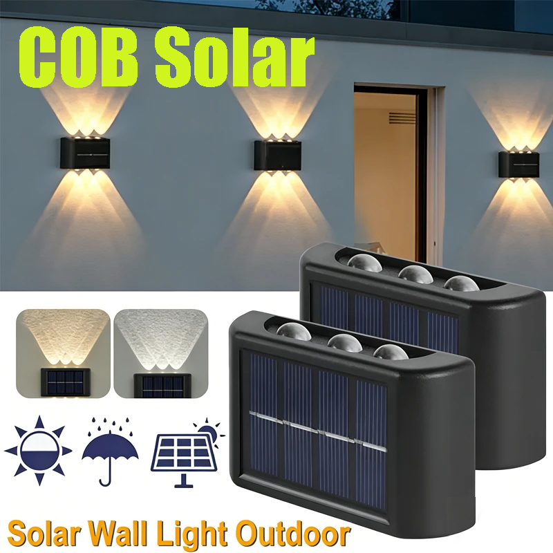COB Solar Wall Lamp Outdoor Wa - đánh giá và giá Solar Lamp