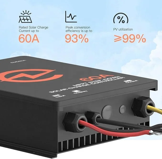 CE Certified ELEJOY EMD60A 270 - đánh giá và giá Charge Controller Solar