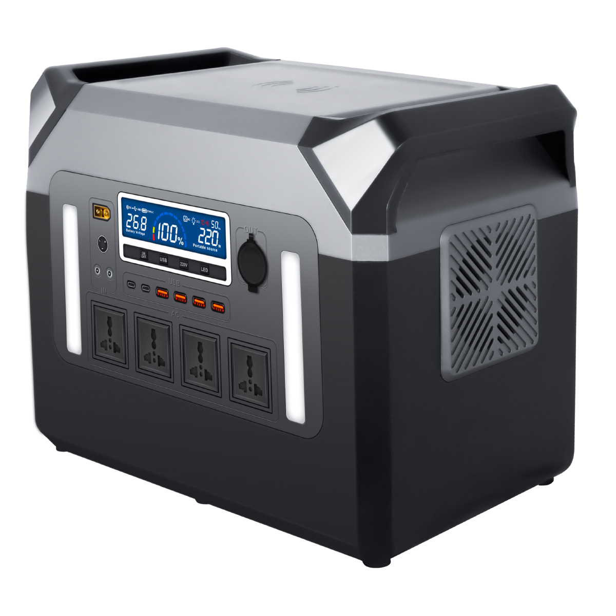 3000W Portable Power Station S - đánh giá và giá Solar Generator