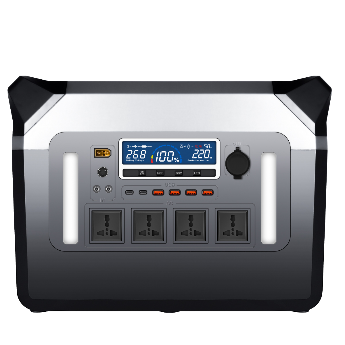 3000W Portable Power Station S - đánh giá và giá Solar Generator