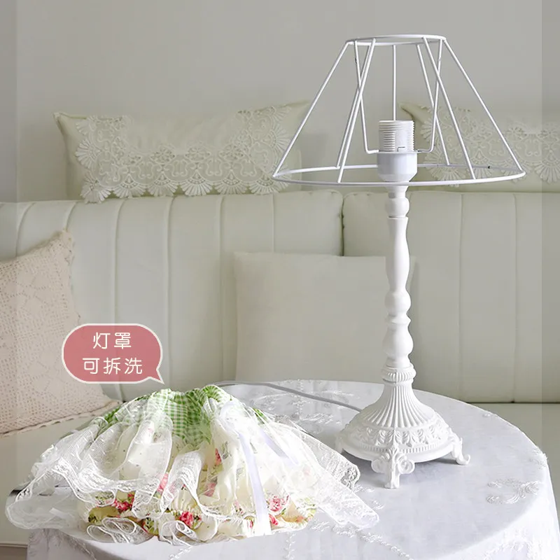 French pastoral table lamp bed - đánh giá và giá Solar Lamp