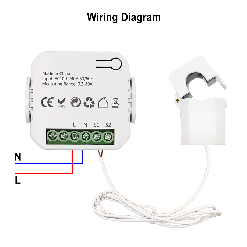 Smart Life ZigBee Clamp Power  - đánh giá và giá Energy Monitor Meter