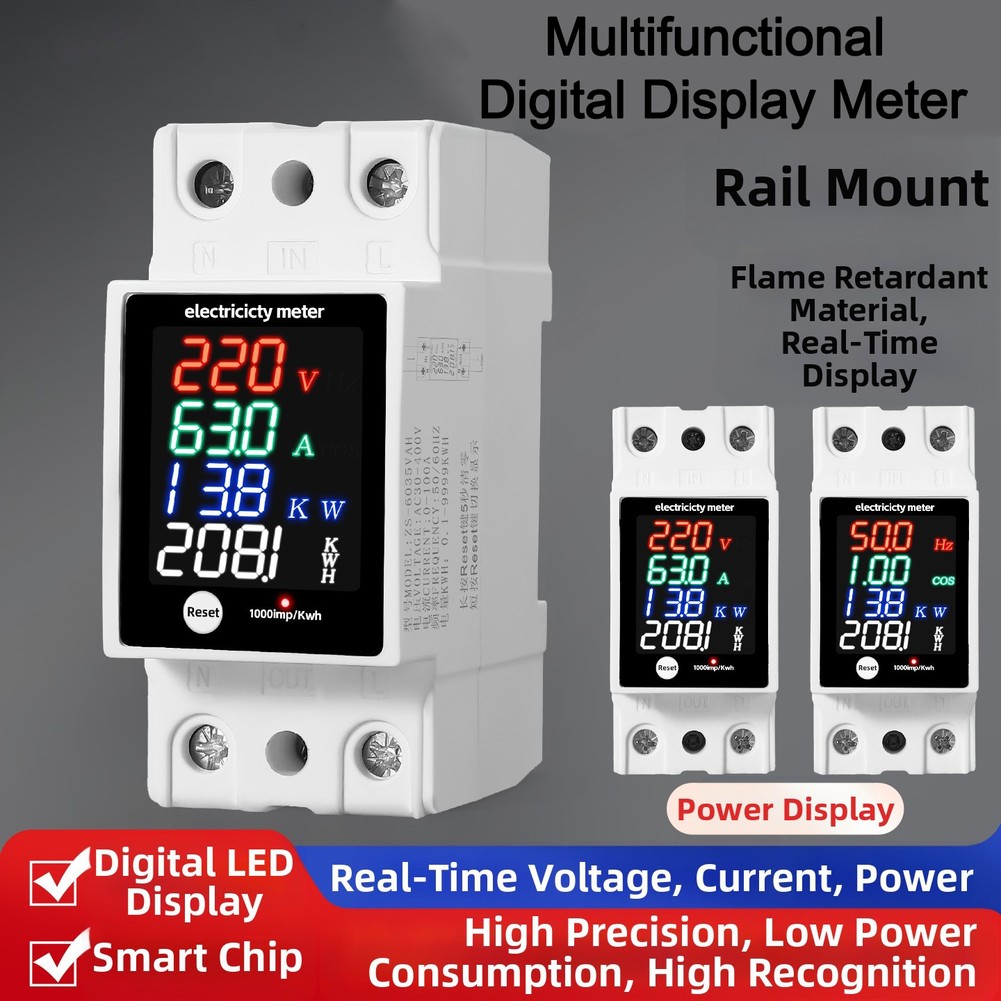 Multi Functional Digital Displ - đánh giá và giá Energy Monitor Meter
