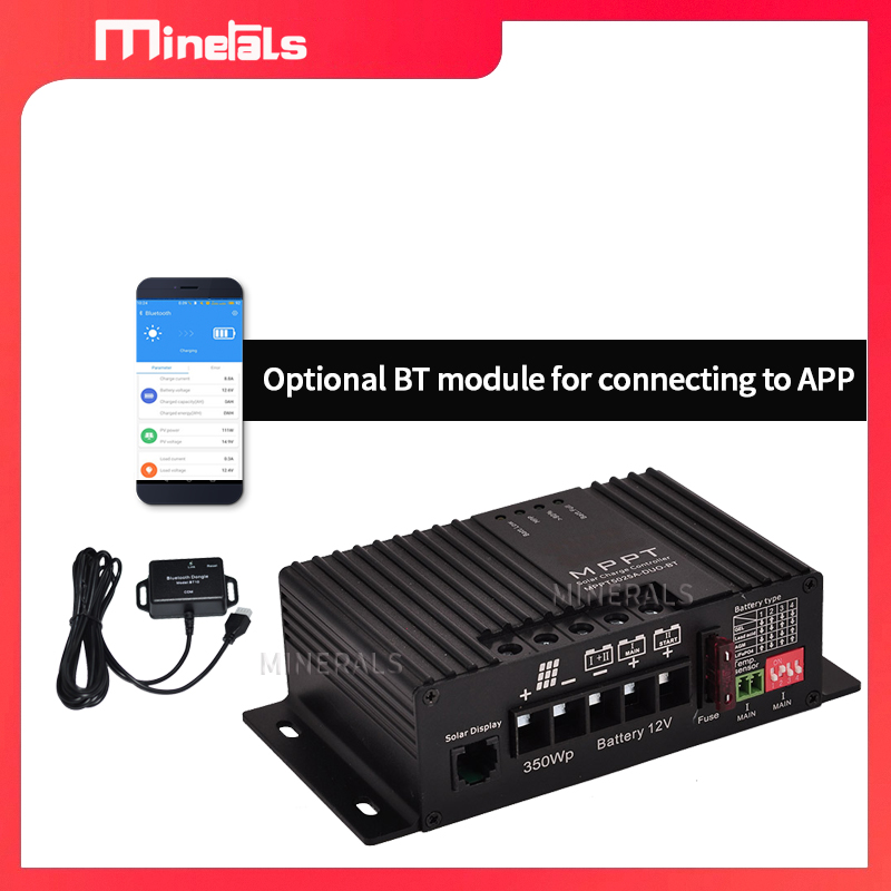 MPPT5012 12V/24V 12A Smart Sol - đánh giá và giá Charge Controller Solar