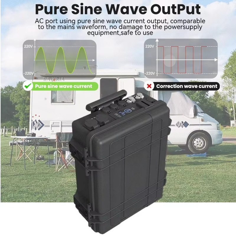 110V 220V Portable Charging St - đánh giá và giá Solar Generator