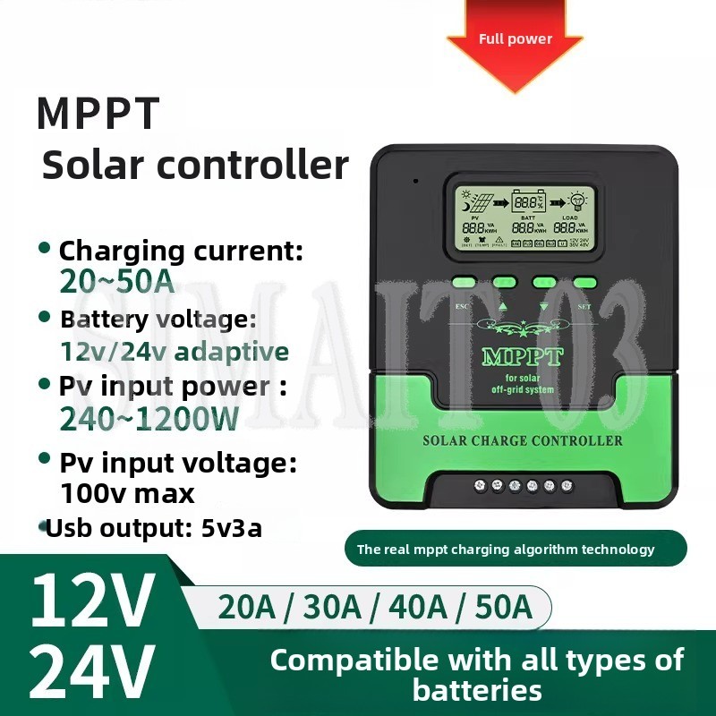 MPPT Solar Charge Controller 1 - đánh giá và giá Charge Controller Solar