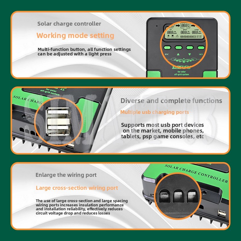 MPPT Solar Charge Controller 1 - đánh giá và giá Charge Controller Solar