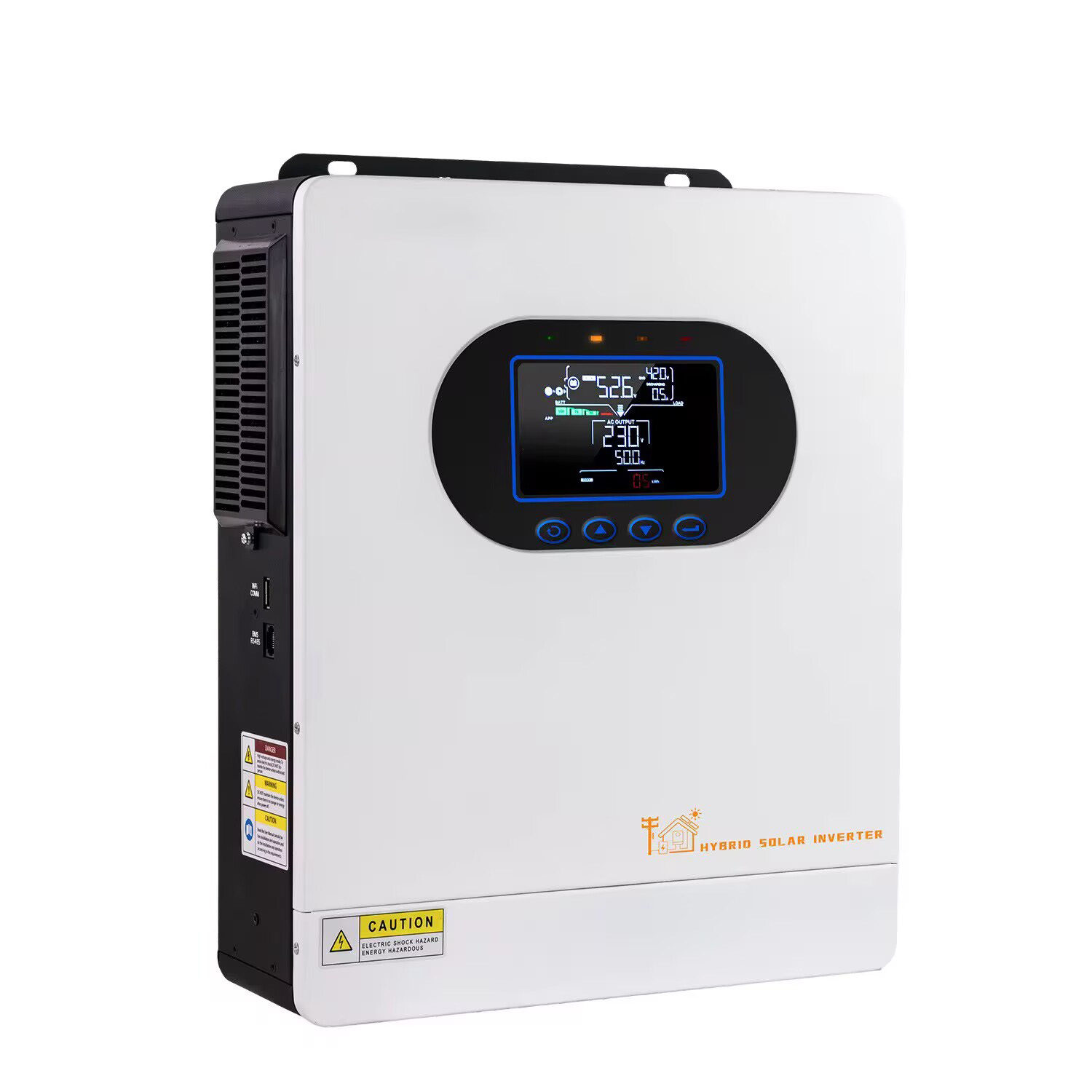 Hybrid solar inverter 6.2KW 48 - đánh giá và giá Charge Controller Solar