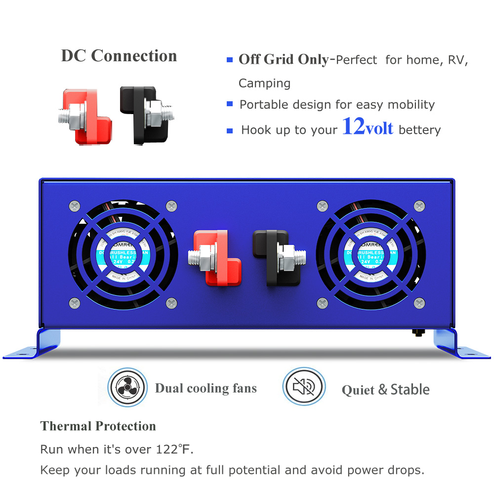 2026 Hot Sale WZRELB 3000W Car - đánh giá và giá Power Inverter