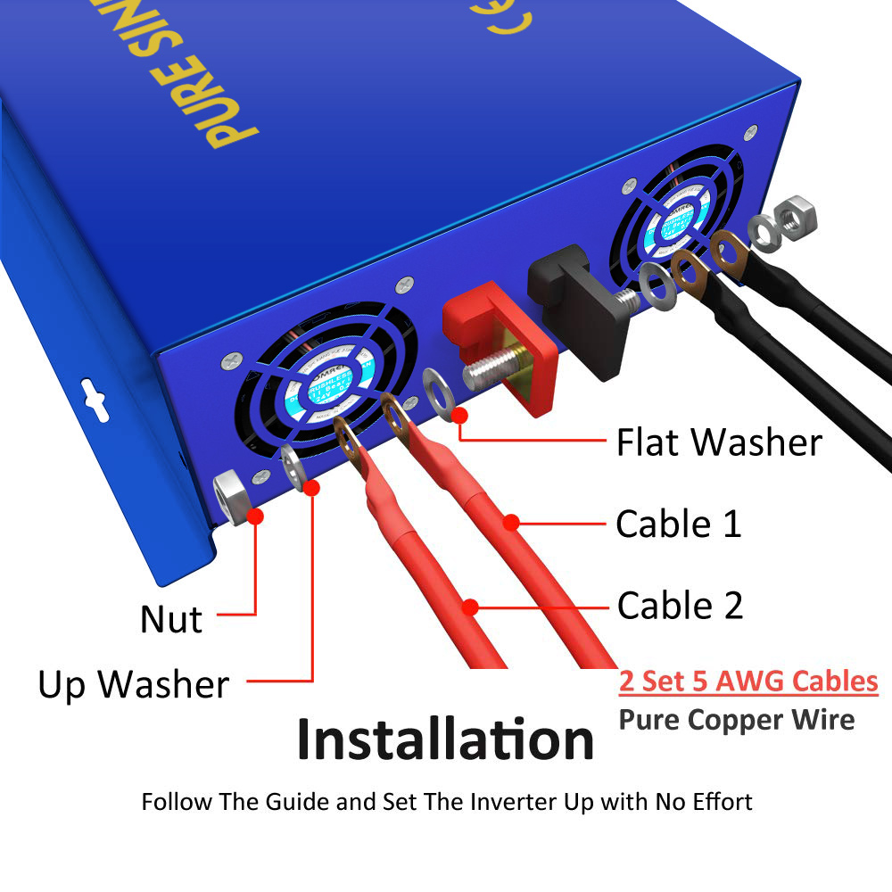 2026 Hot Sale WZRELB 3000W Car - đánh giá và giá Power Inverter