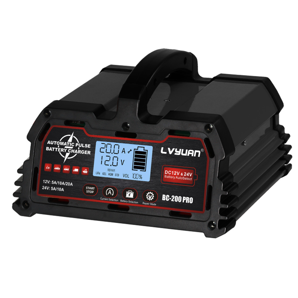 20A Smart Fast Battery Charger - đánh giá và giá Lithium Battery 12V