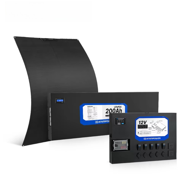Camping Dual Battery System In - đánh giá và giá Solar Panel 200W