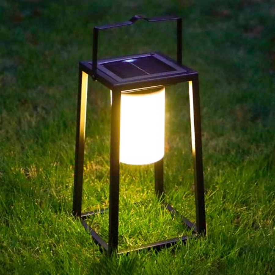 5'' High Outdoor Solar Lantern - đánh giá và giá Solar Lamp