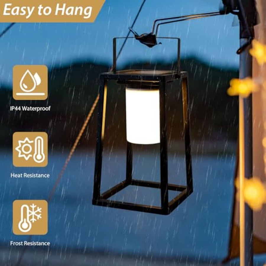 5'' High Outdoor Solar Lantern - đánh giá và giá Solar Lamp