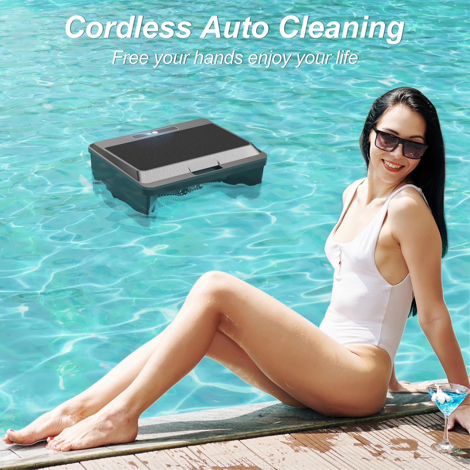 Upgraded Solar Pool Cleaner Po - đánh giá và giá Charge Controller Solar