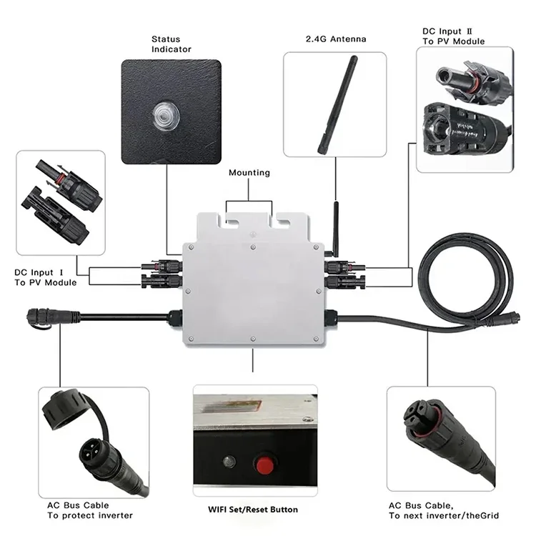 Deye SUN500G3-EU-230 Smart Wif - đánh giá và giá Power Inverter