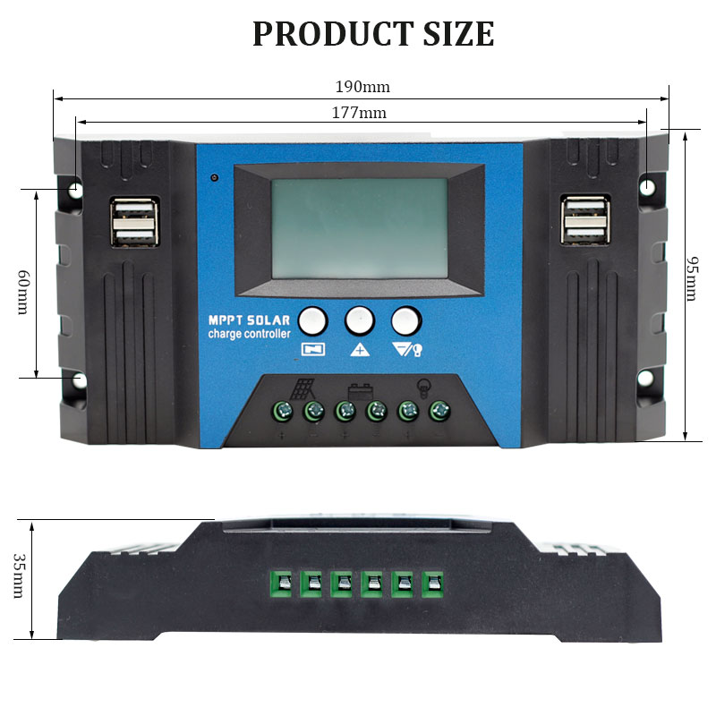 MPPT Solar Controller 12V/24V  - đánh giá và giá Solar Panel 200W