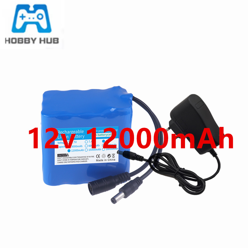 12V 12000mah Battery 3S4P Real - đánh giá và giá Lithium Battery 12V